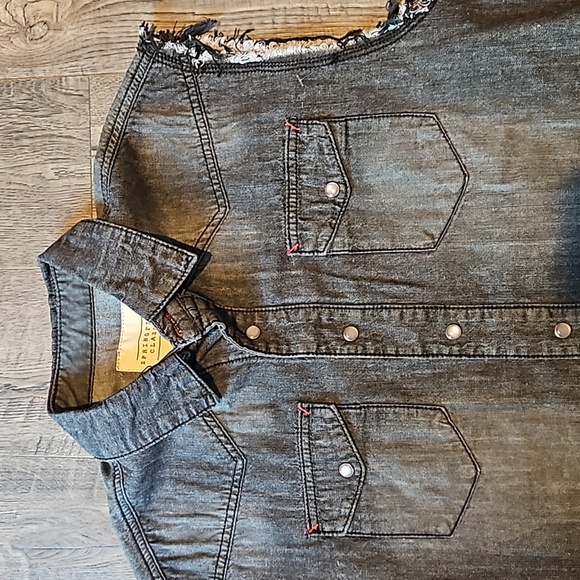 Springfield Classic Western Button Up 100% Cotton Vest Size Medium - Picture 2 of 6